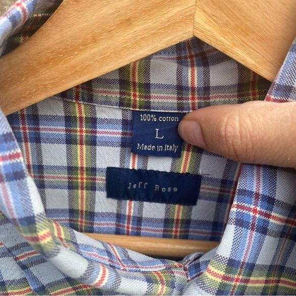 Jeff Rose Button Down Checkered Shirt - Picture 5 of 6